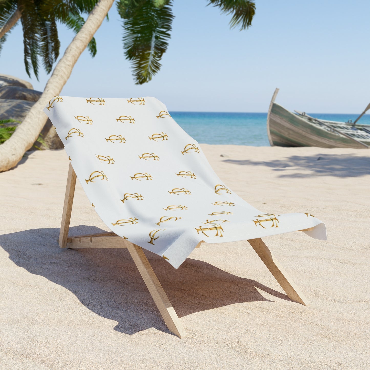 Beach Towel – Nautical Luxe Pool & Travel Towel