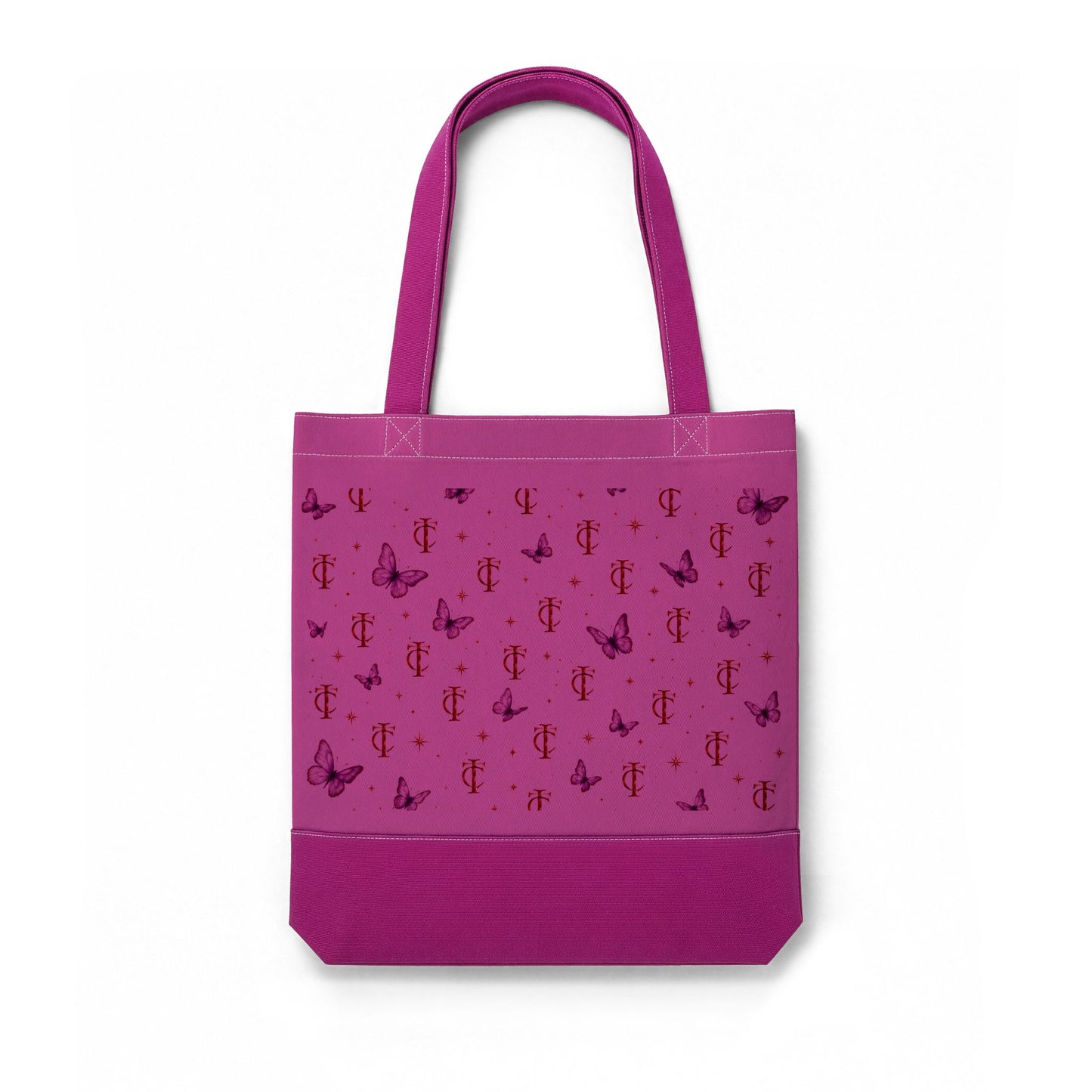 Thermochromic Butterfly Tote Bag — Color-Changing AOP Carryall